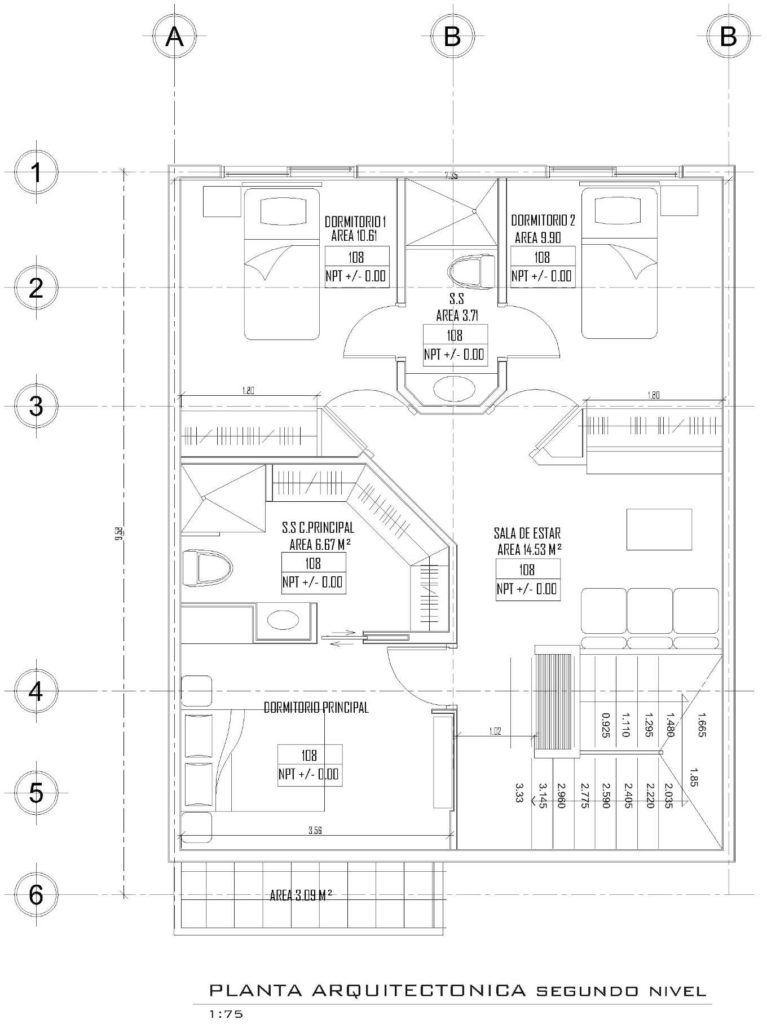 TOWN HOUSE - PLANTA ALTA -ALTERNATIVA VARIABLE