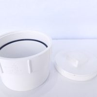 tapon y adaptador registro